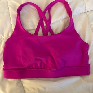Lululemon Athletica Pink Sports Bra